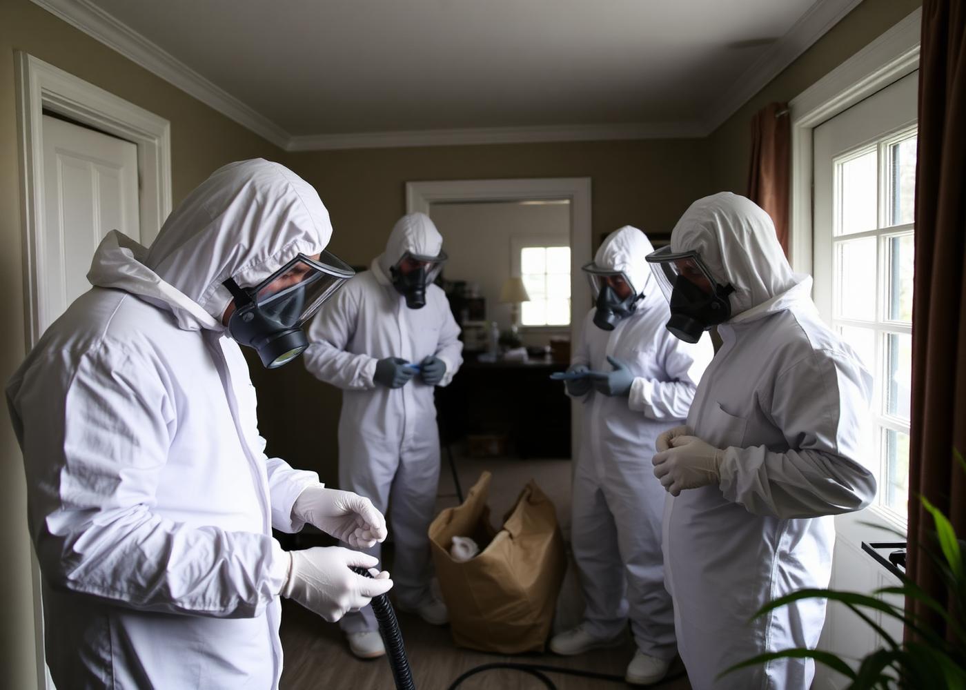 Paramount Environmental Services crew on-site
